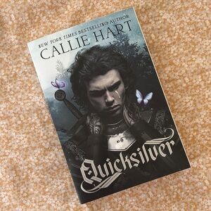 Calle Hart "Quicksilver" Paperback Book - Dark Teal & Black Cover
